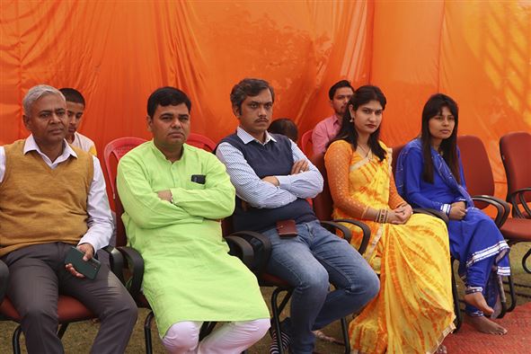 Inauguration of Narmadeshwar Mandir