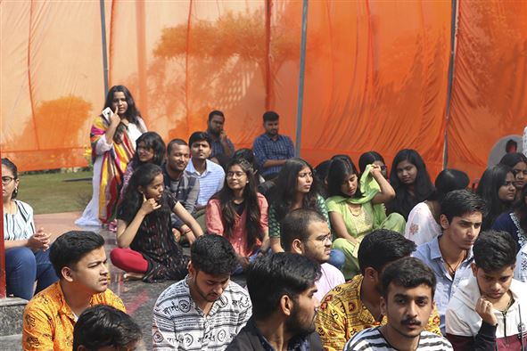 Inauguration of Narmadeshwar Mandir