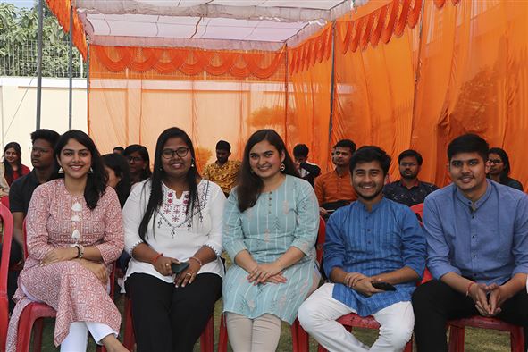 Inauguration of Narmadeshwar Mandir