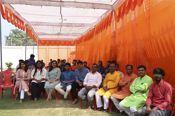 Inauguration of Narmadeshwar Mandir