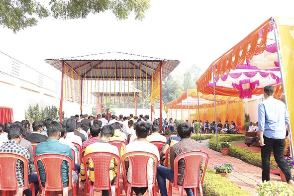Inauguration of Narmadeshwar Mandir