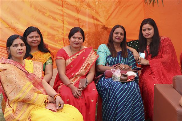 Inauguration of Narmadeshwar Mandir