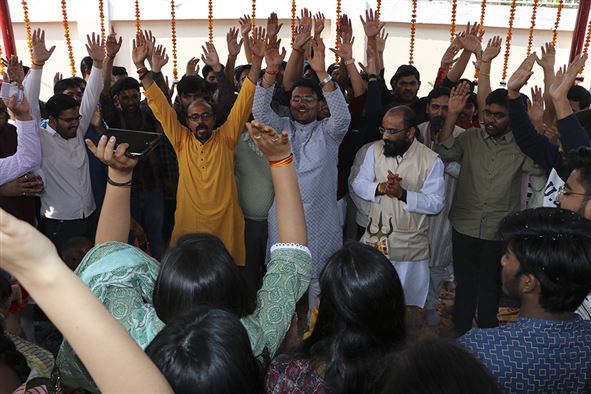 Inauguration of Narmadeshwar Mandir