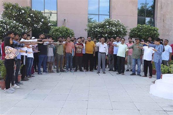 Swachhata Hi Seva event at RGIPT