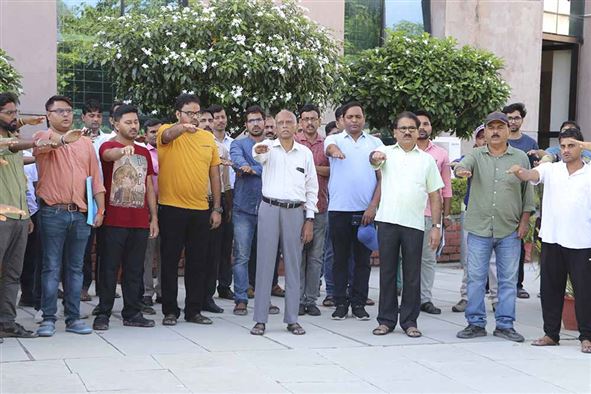 Swachhata Hi Seva event at RGIPT