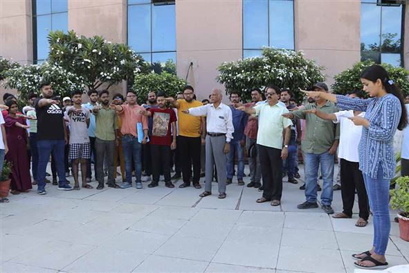 Swachhata Hi Seva event at RGIPT