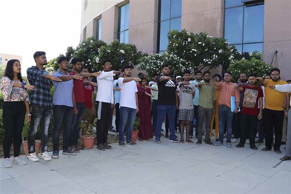 Swachhata Hi Seva event at RGIPT