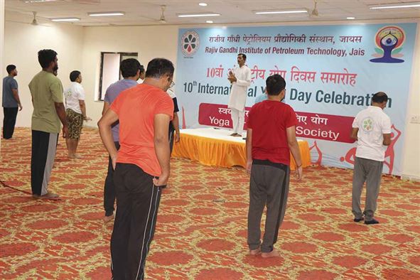 Celebration of 10th International Day of Yoga