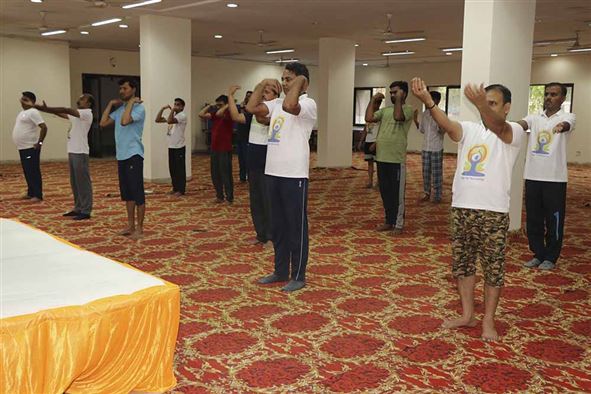Celebration of 10th International Day of Yoga