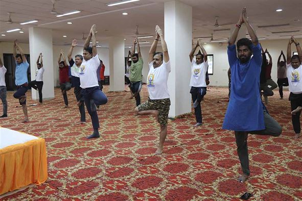 Celebration of 10th International Day of Yoga