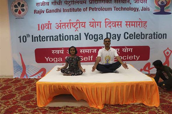 Celebration of 10th International Day of Yoga