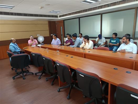 Visit of Professor Rajiv Manohar, University of Lucknow