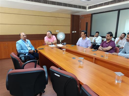 Visit of Professor Rajiv Manohar, University of Lucknow