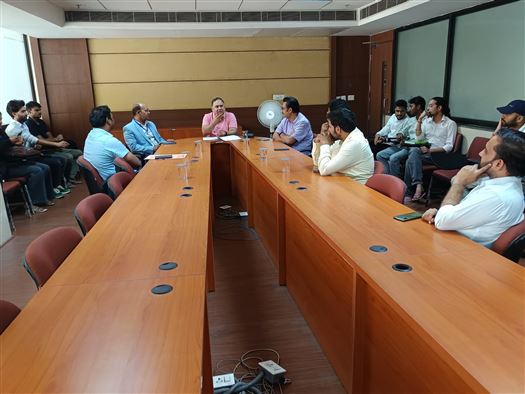 Visit of Professor Rajiv Manohar, University of Lucknow