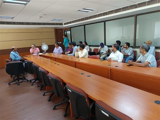 Visit of Professor Rajiv Manohar, University of Lucknow