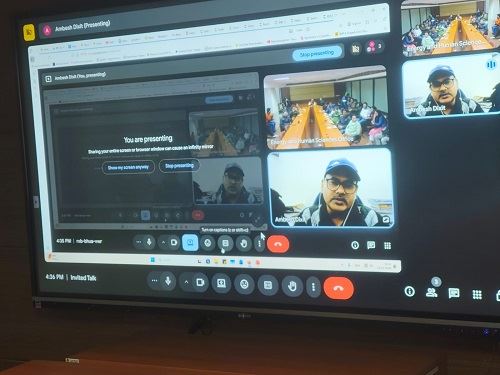 Invited Talk by Professor Ambesh Dixit